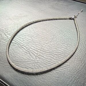 Crystal Mesh Style Necklace | Silver Tone | 40–50cm | New